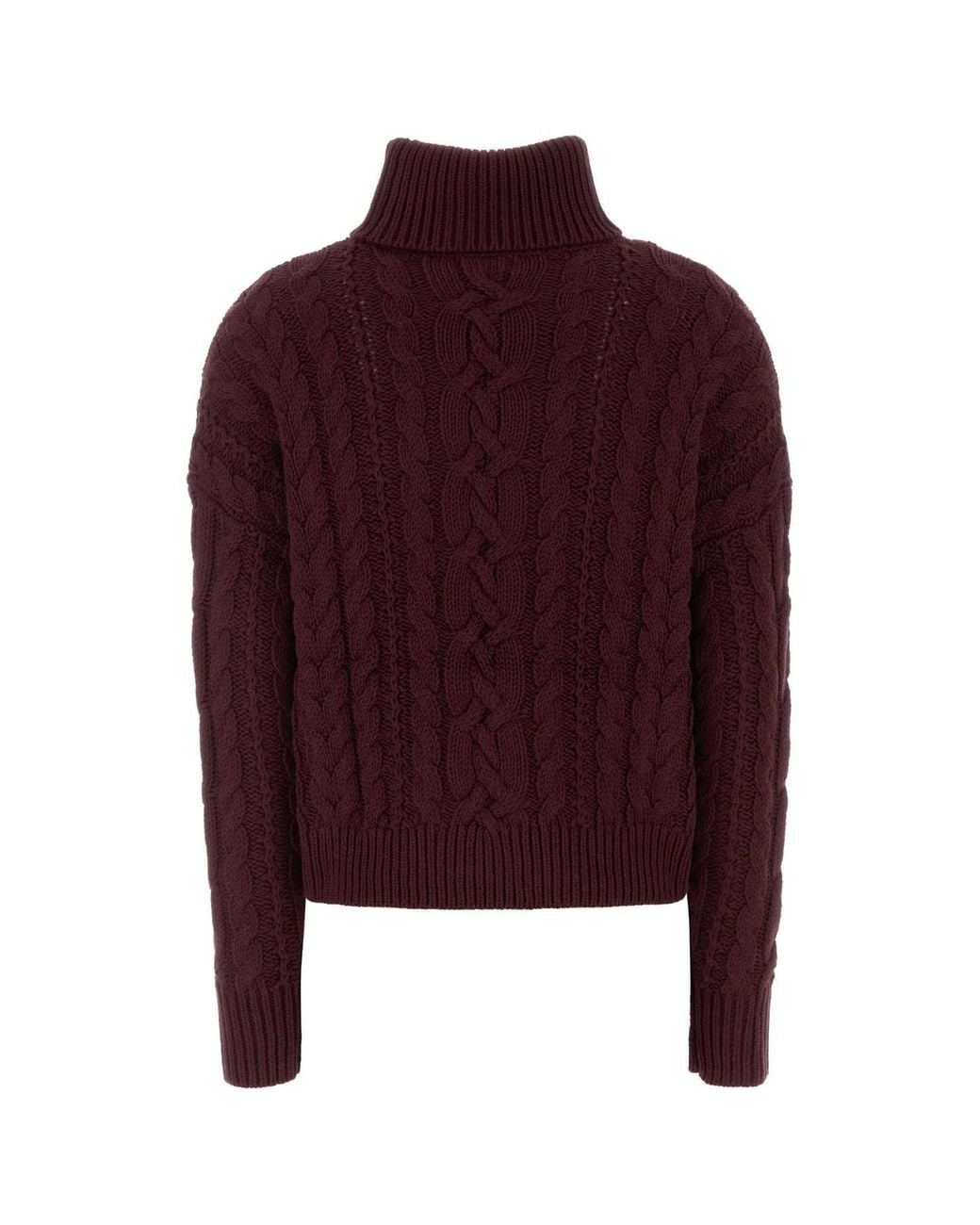 Ralph Lauren Red Grape Cotton Sweater
