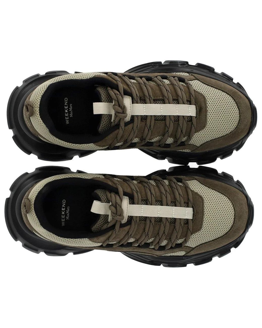 Weekend by Maxmara Brown Ancora Sneakers