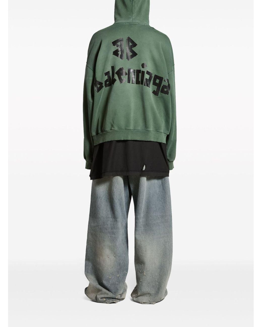 Balenciaga hoodie green deals