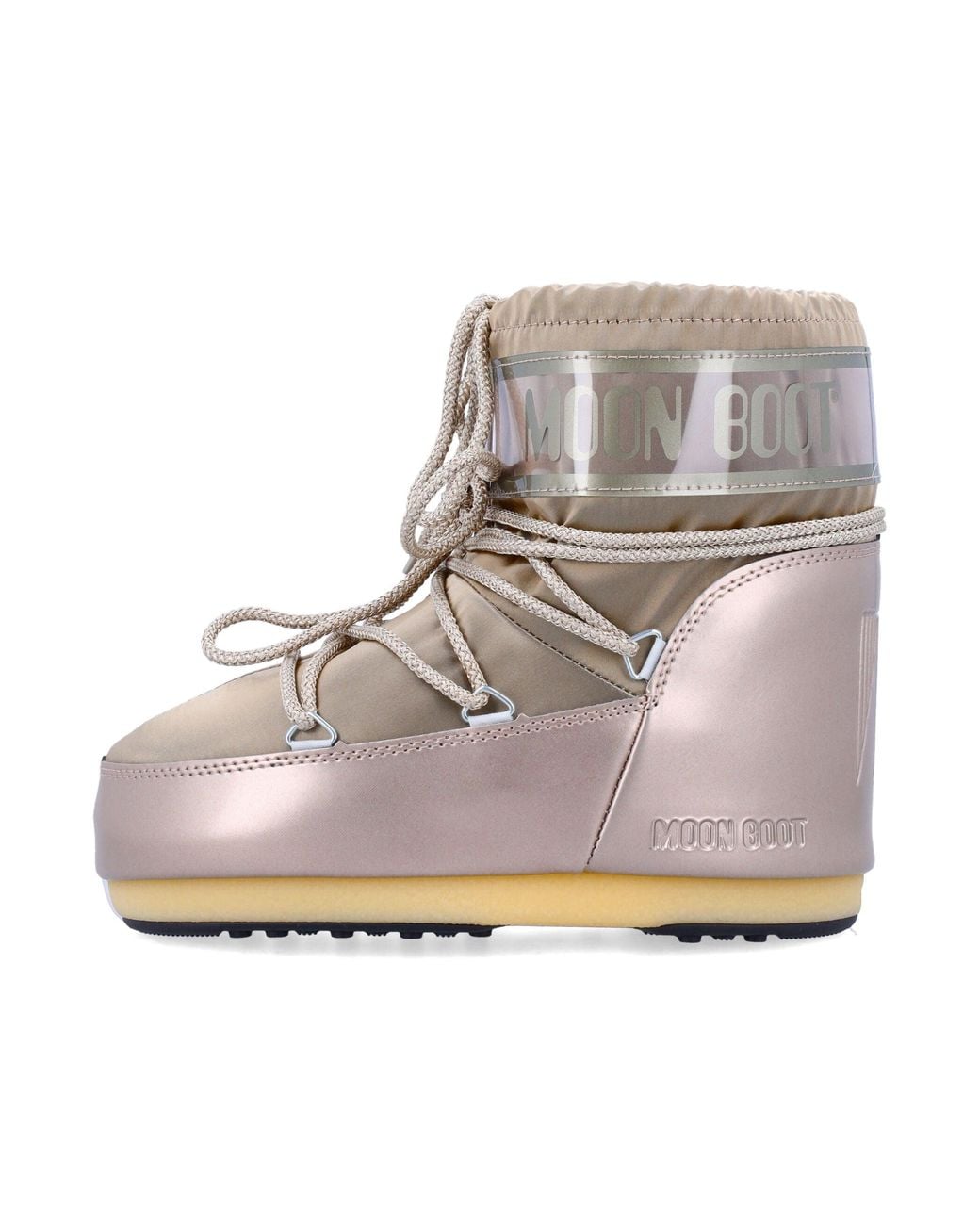 Moon Boot Gray Flat Shoes