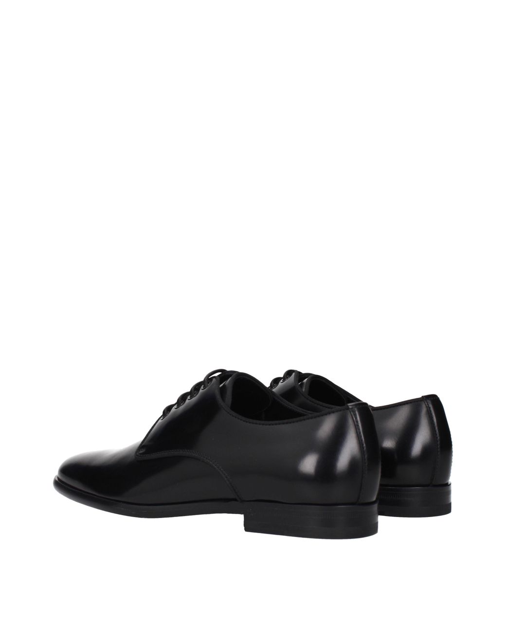 Dolce & Gabbana Black Dolce&Gabbana Derby Leather