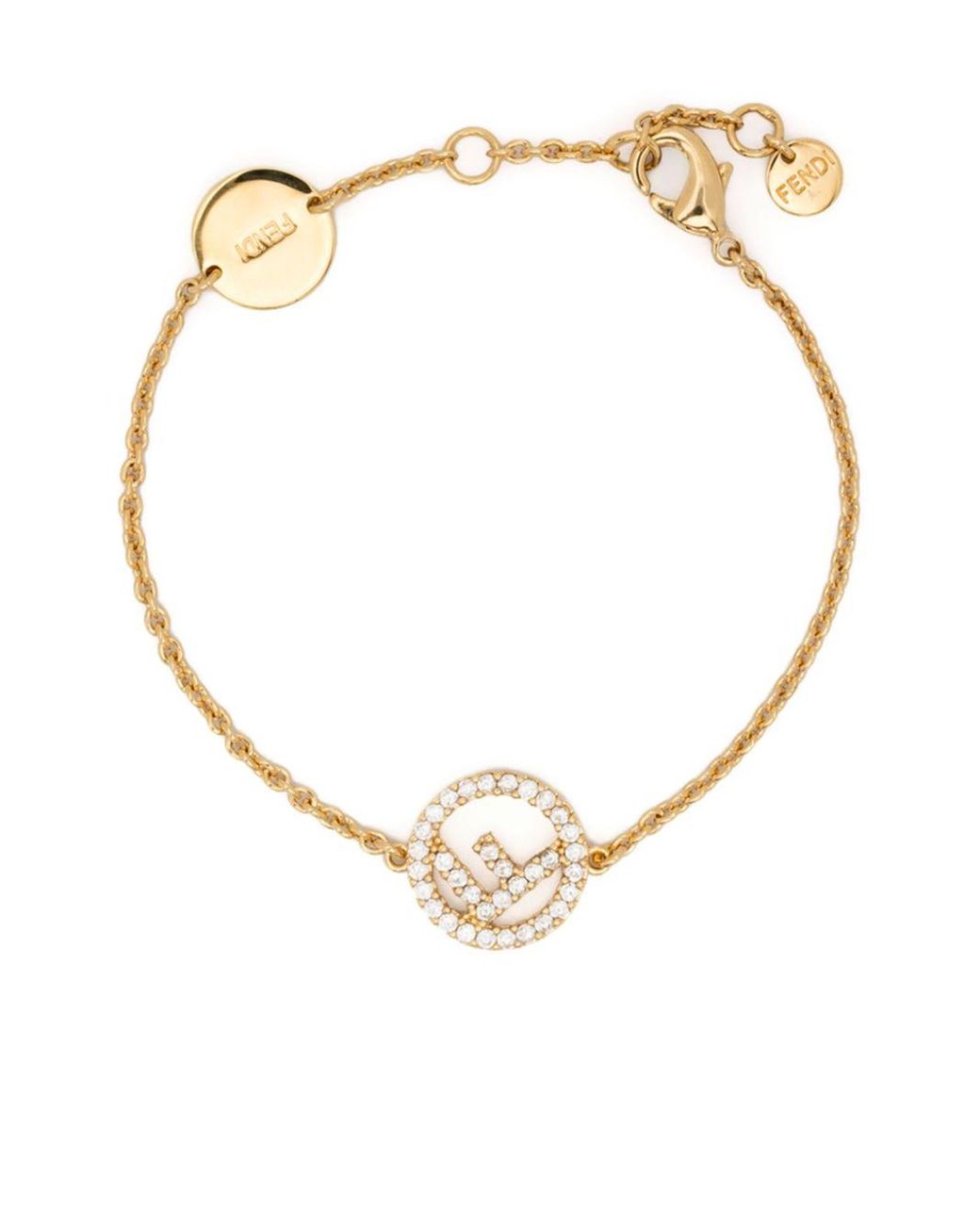 Fendi F Is Bracelet in Metallic | Lyst UK