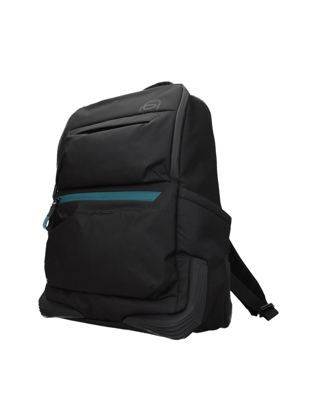 Piquadro Black Zaini E Marsupi Uomo Tessuto Nero/Verde Bottiglia