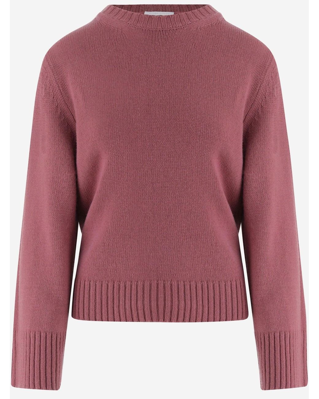 Oliver Lattughi Red Cashmere Sweater
