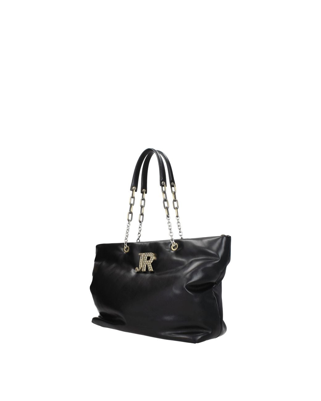 John Richmond Black Shoulder Bags Polyurethane