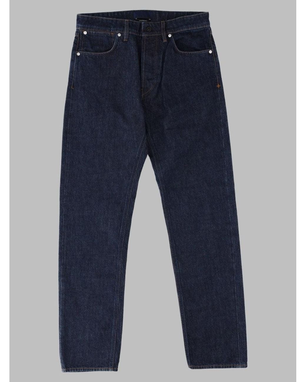 Stone Island Blue 100% Cotton Denim Jeans