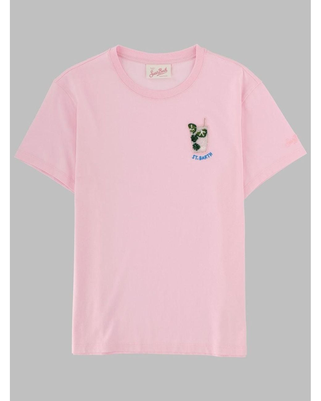 Mc2 Saint Barth Pink T-Shirt "Emilie"