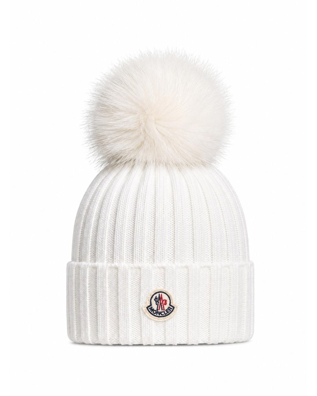 Moncler Hoed in het White
