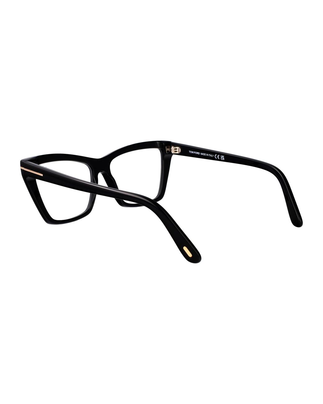Tom Ford Black Round Optical Ft6189 B 01