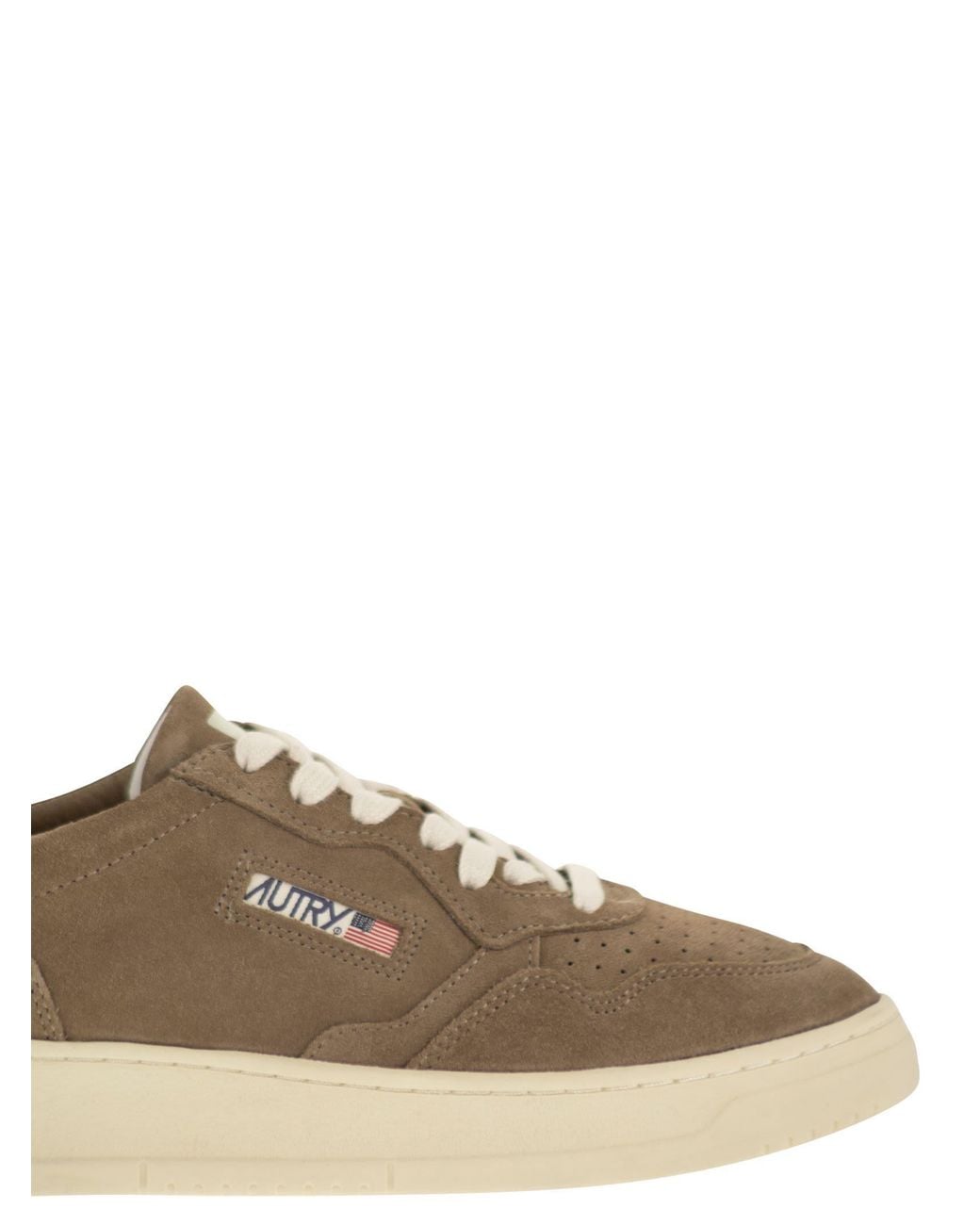 Autry Medalist Low Wildleder-Sneaker in Brown für Herren