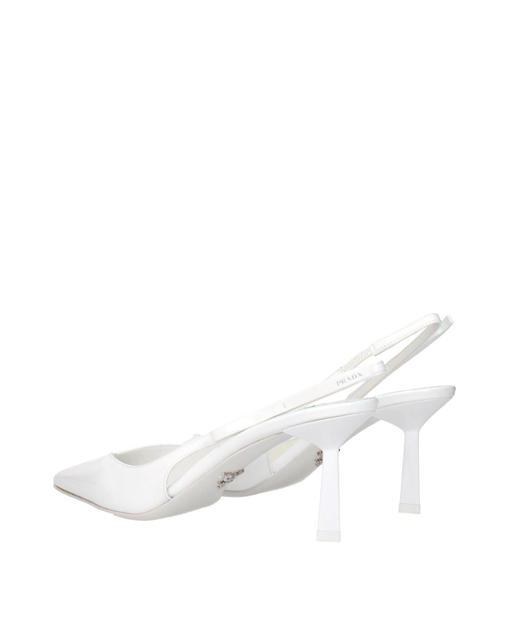 Prada White Sandals For Paint