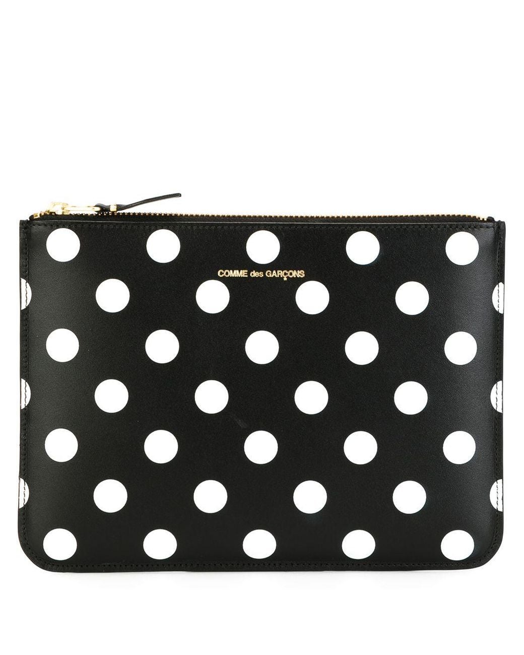 Comme des Garçons Black Wallet Dot Leather