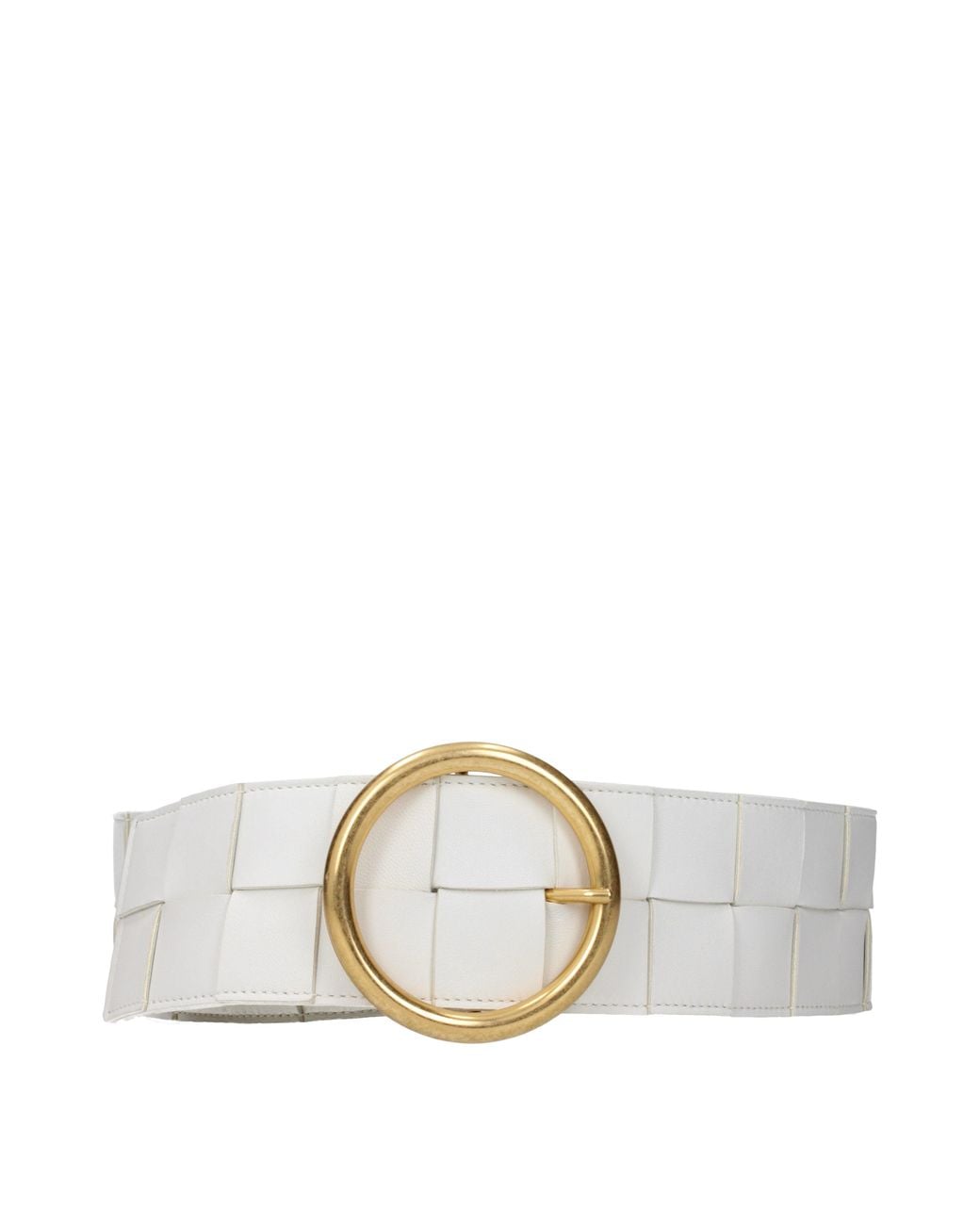Bottega Veneta Metallic Leather Belt