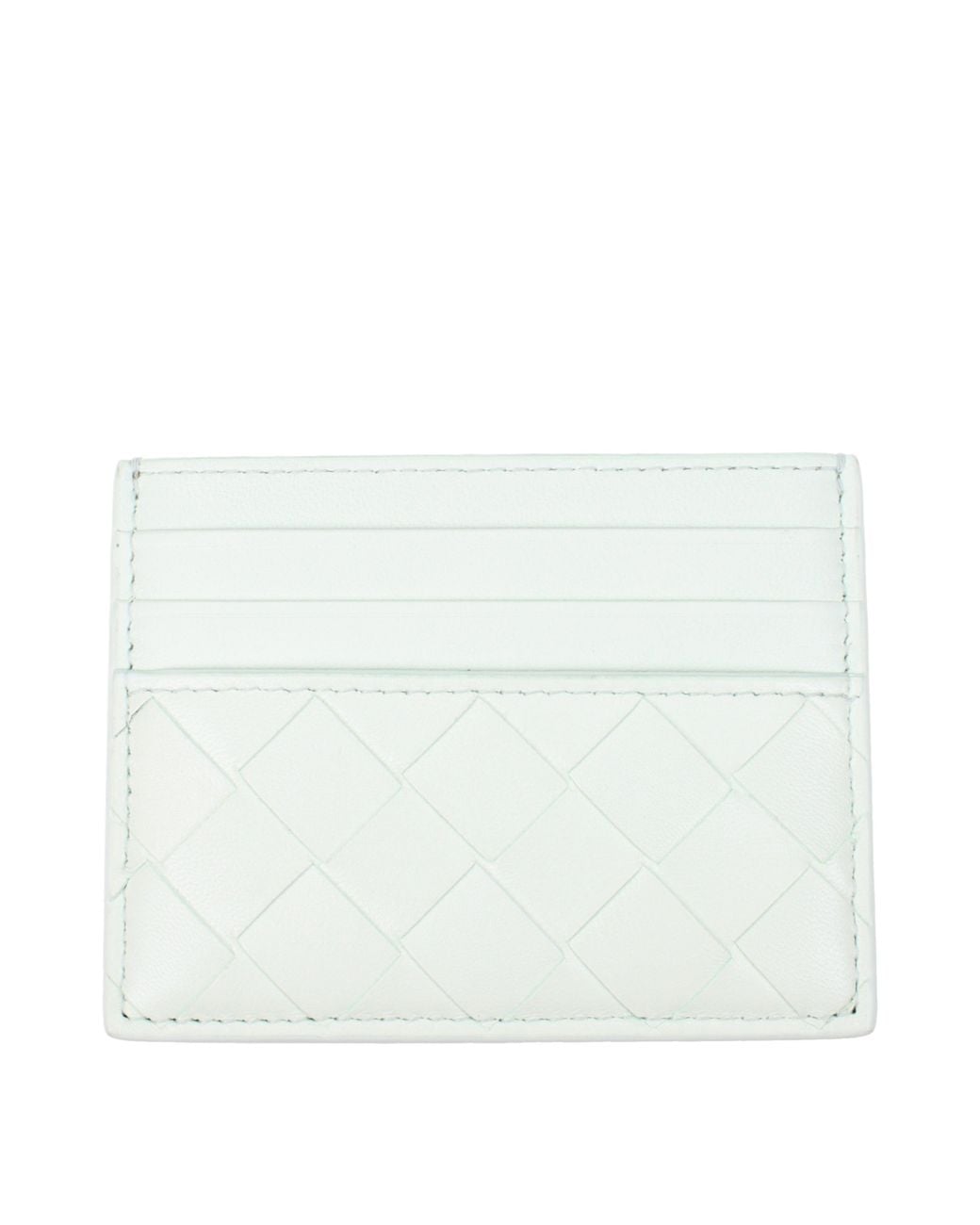 Bottega Veneta White Ice Leather Document Holder