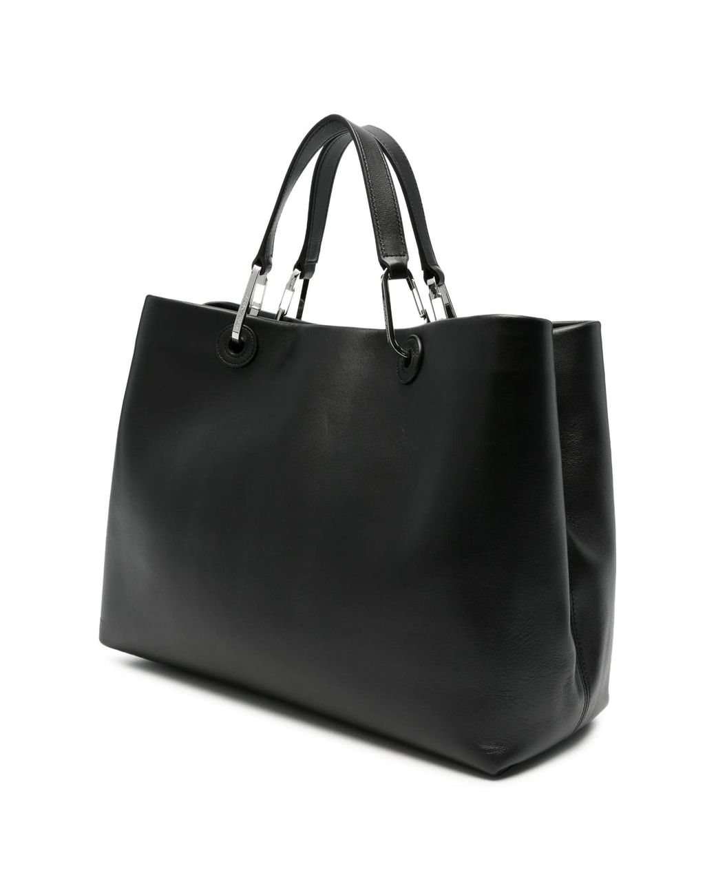 Emporio Armani Black Shopping Bag