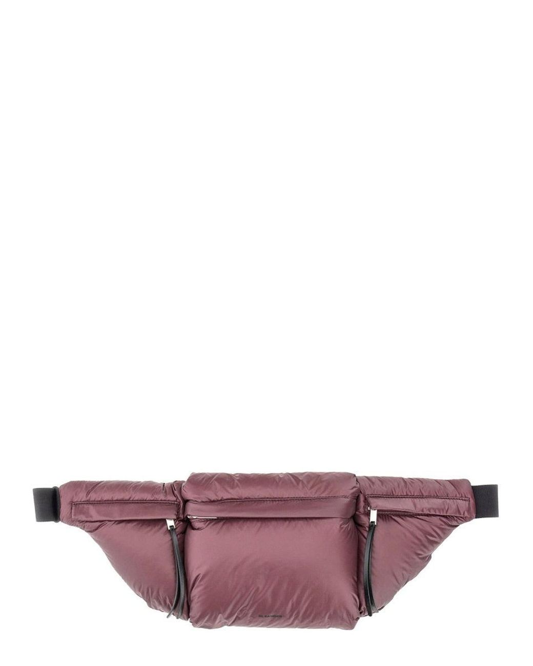 Jil Sander Purple Padded Pouch