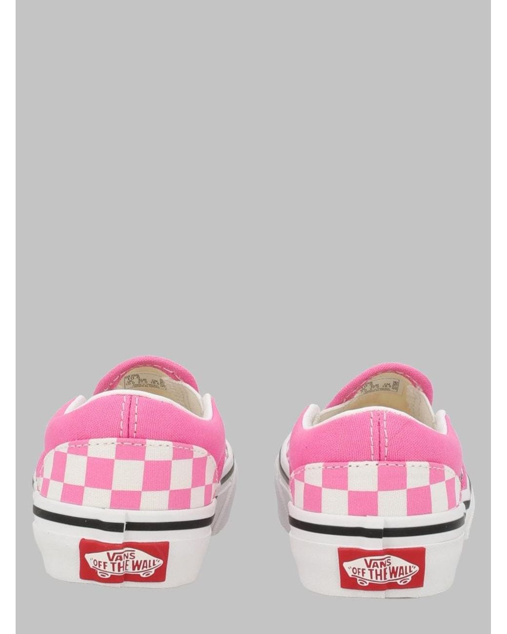Vans Pink Sneakers Classic Slip-On Canvas And Rubber