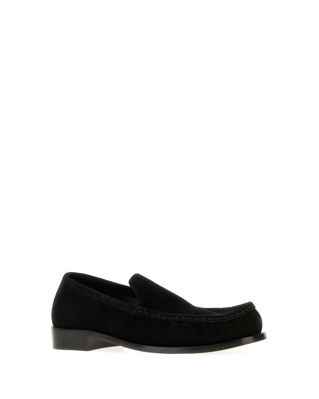 Dries Van Noten Black Suede Loafers for men