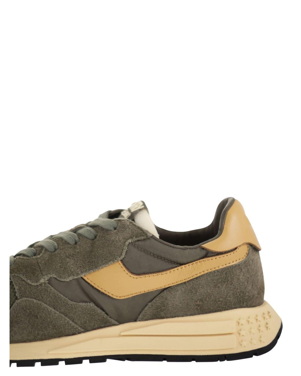 Autry Reelwind Sneaker aus Wildleder und technischem Textil in Green für Herren