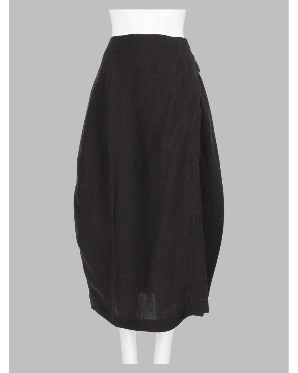 Studio Nicholson Black Brydes Skirt
