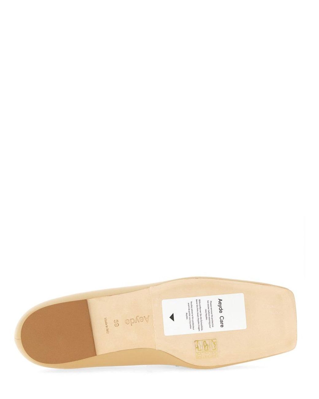 Aeyde Natural Tom" Moccasin