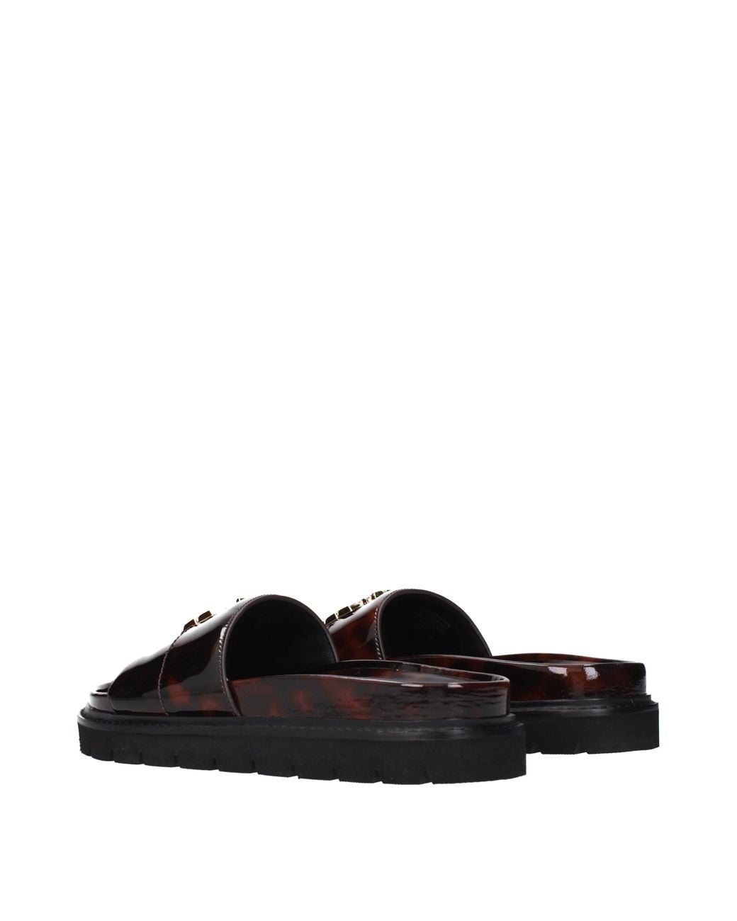 Tory Burch Black T Shirts And Socks Everly /Leopard Paint