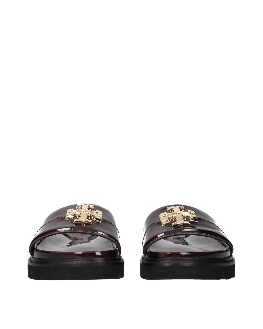 Tory Burch Black T Shirts And Socks Everly /Leopard Paint