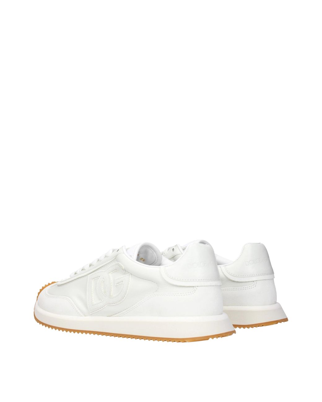 Dolce & Gabbana White Dolce And Gabbana Sneakers Leather