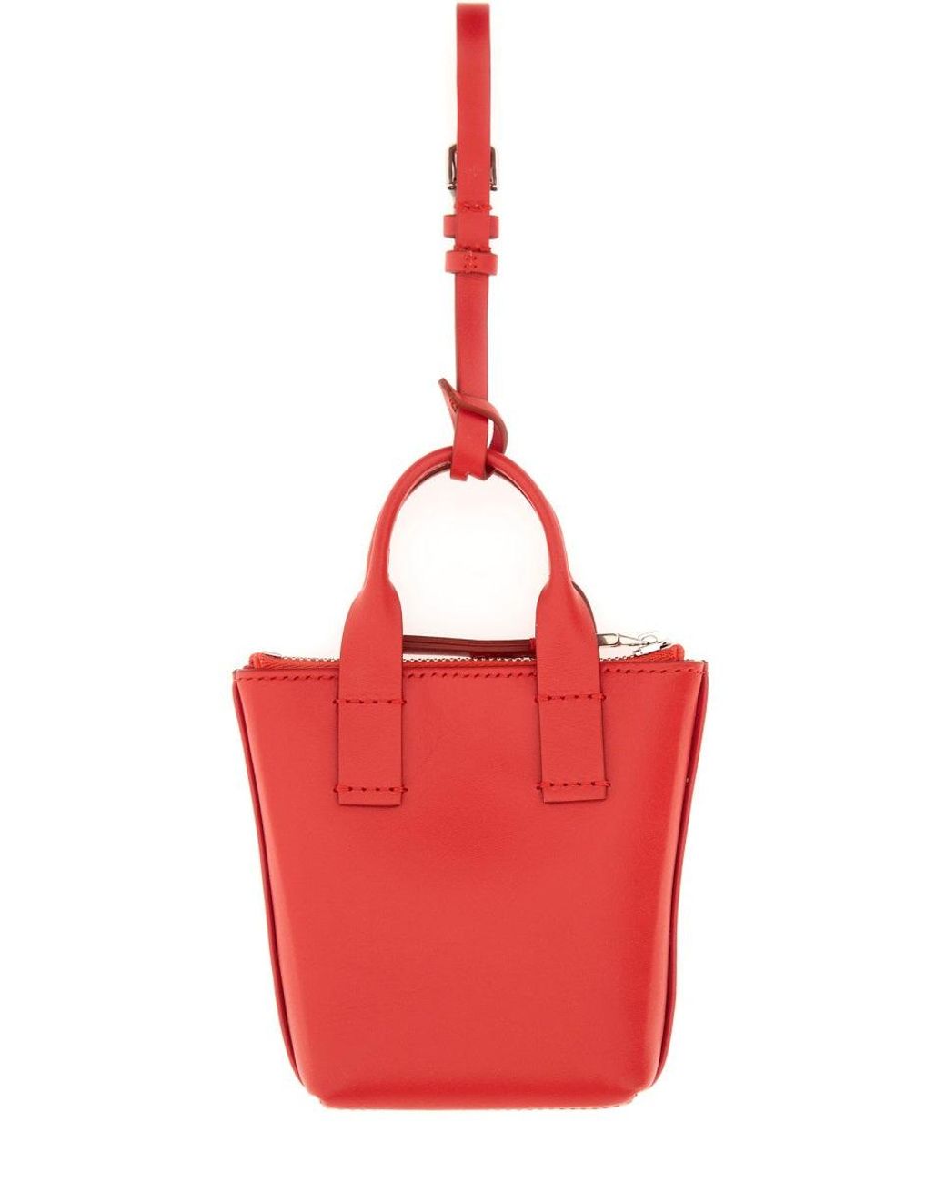 Dolce & Gabbana Red Leather "Minibag" Charm for men