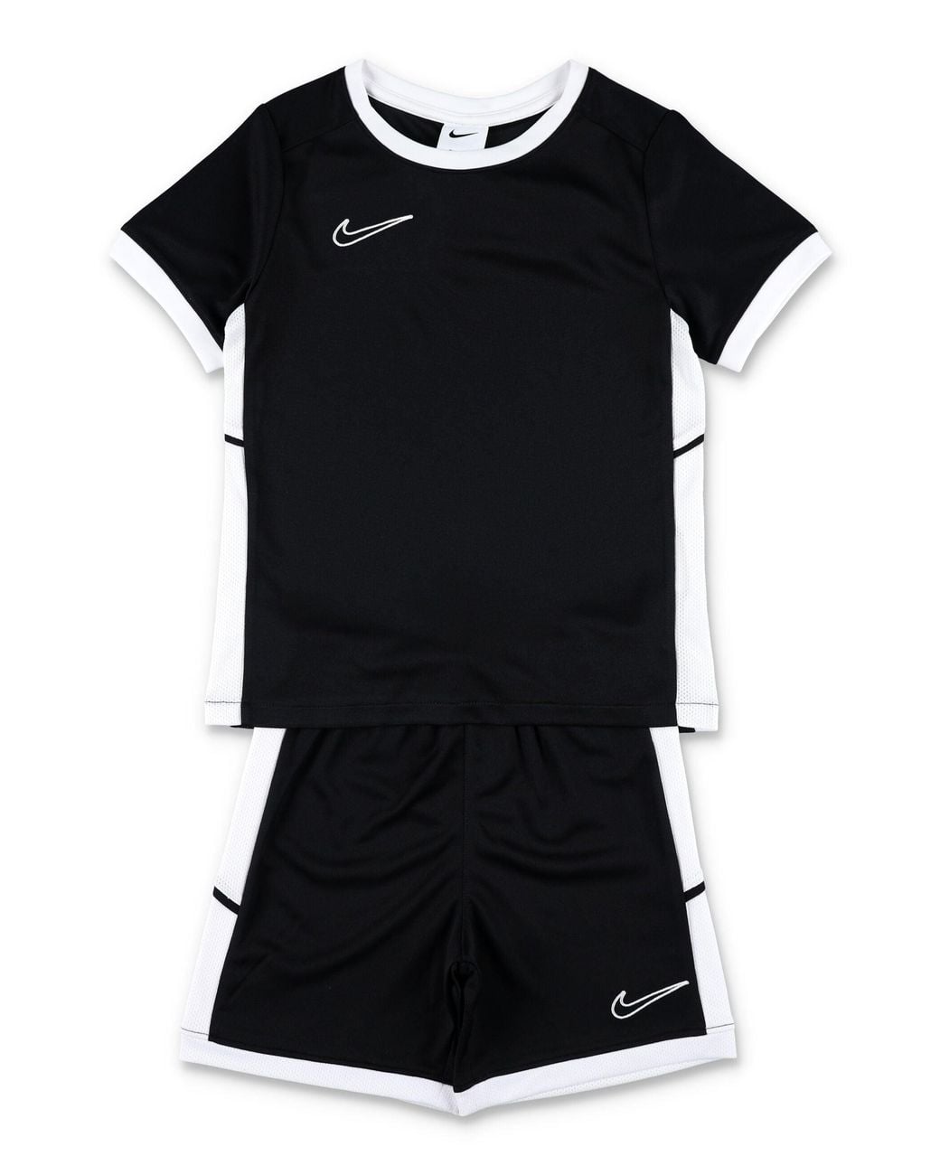 Nike Black Boys' Performance Tee And Shorts Set