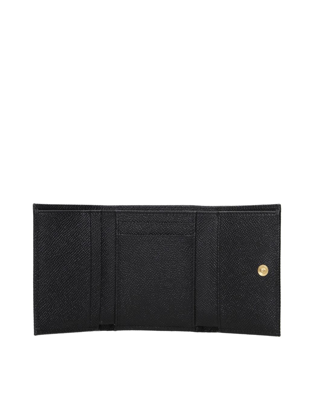 Dolce & Gabbana Black Dolce&Gabbana Portafogli Donna Pelle Nero
