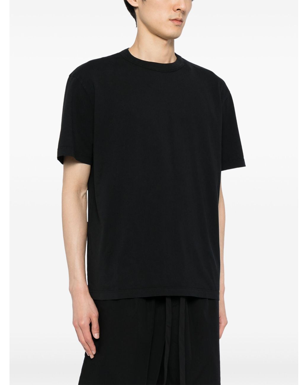 Tekla Black Sleeping T Shirt