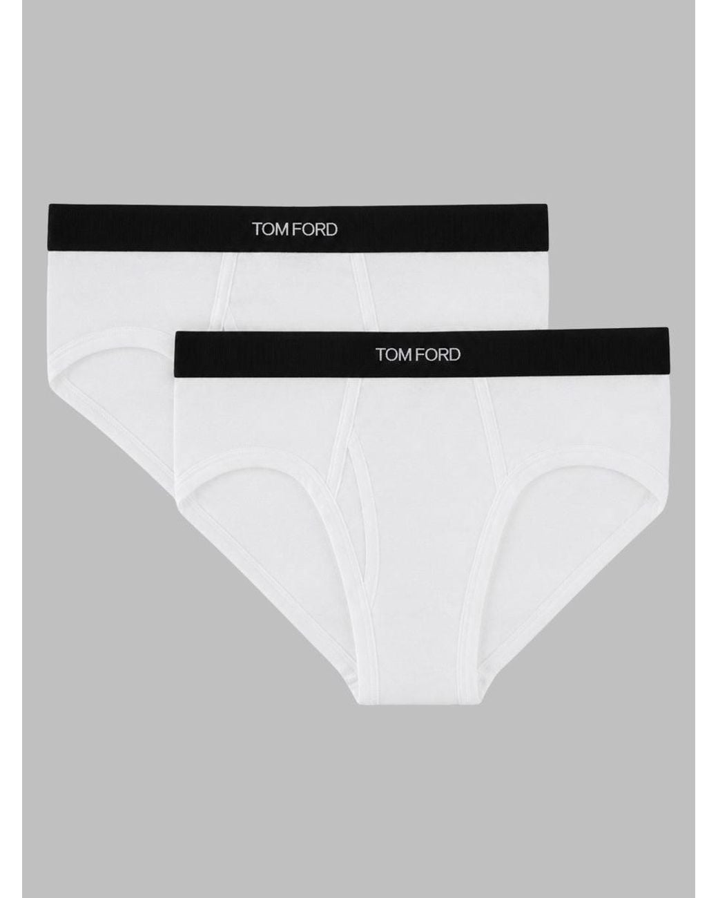 Tom Ford White Bi Pack Slip
