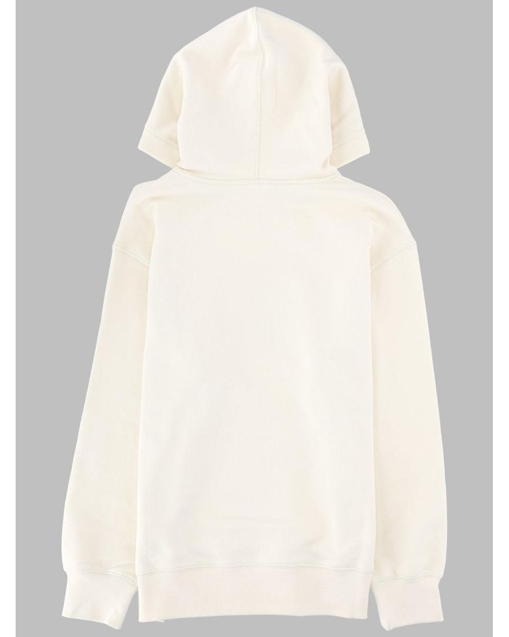 Palm Angels Natural Mini Angel Graphic Hoodie For Girls