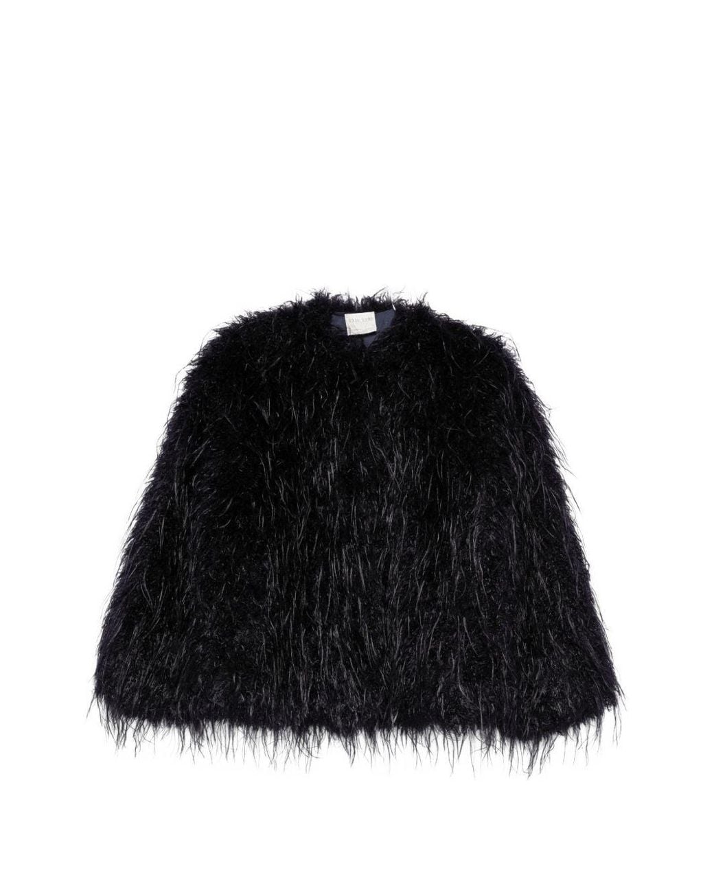 Forte_forte Black Ecofur Blouson Jacket