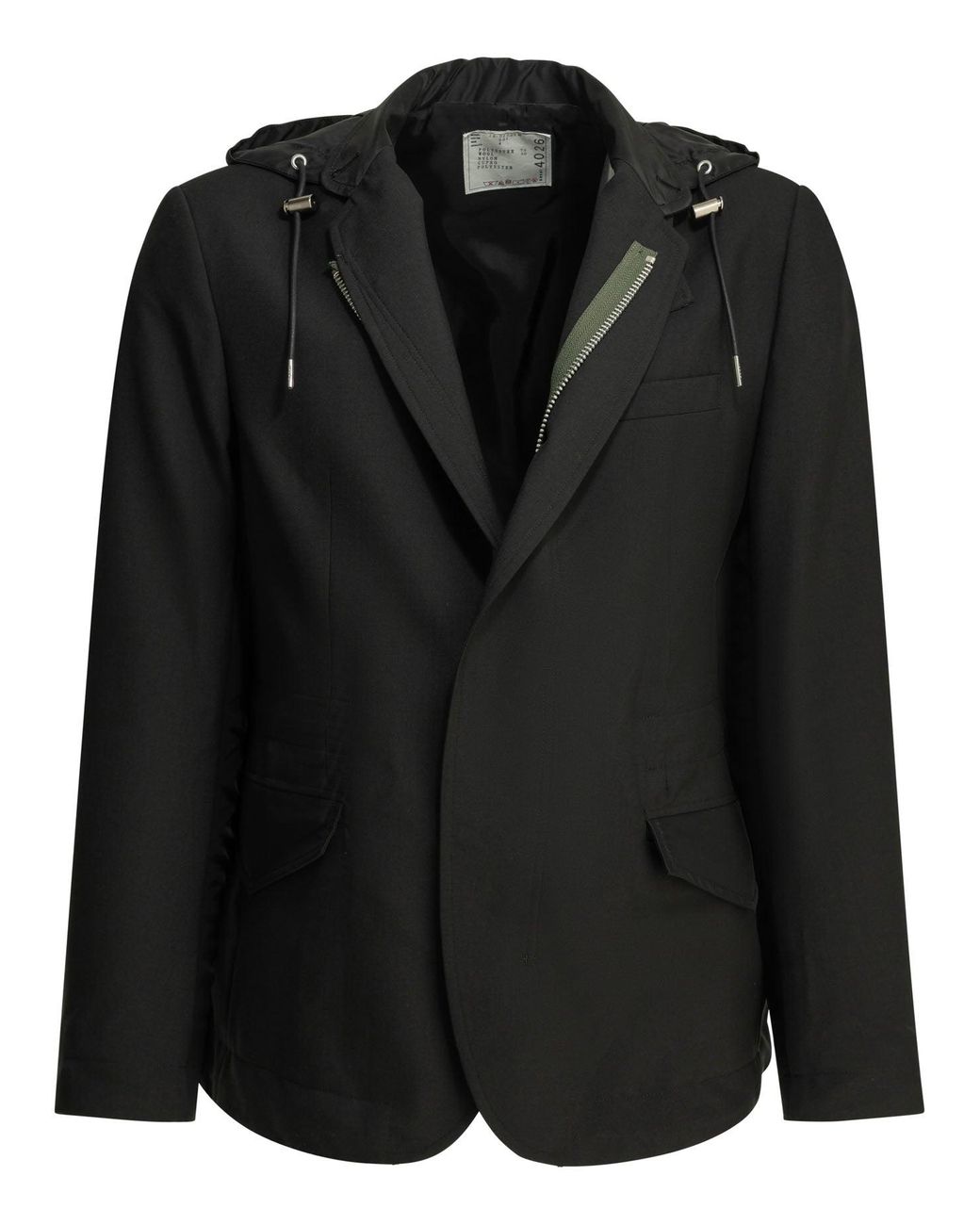 Sacai "x Nylon"-blazer in het Black