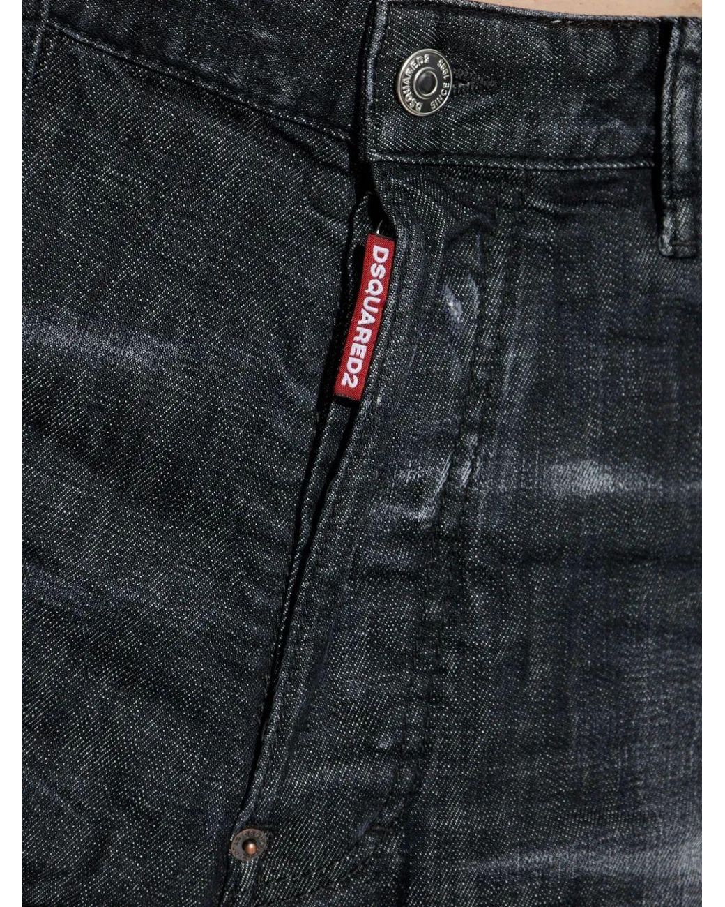 DSquared² Blue Pants 5 Pockets for men