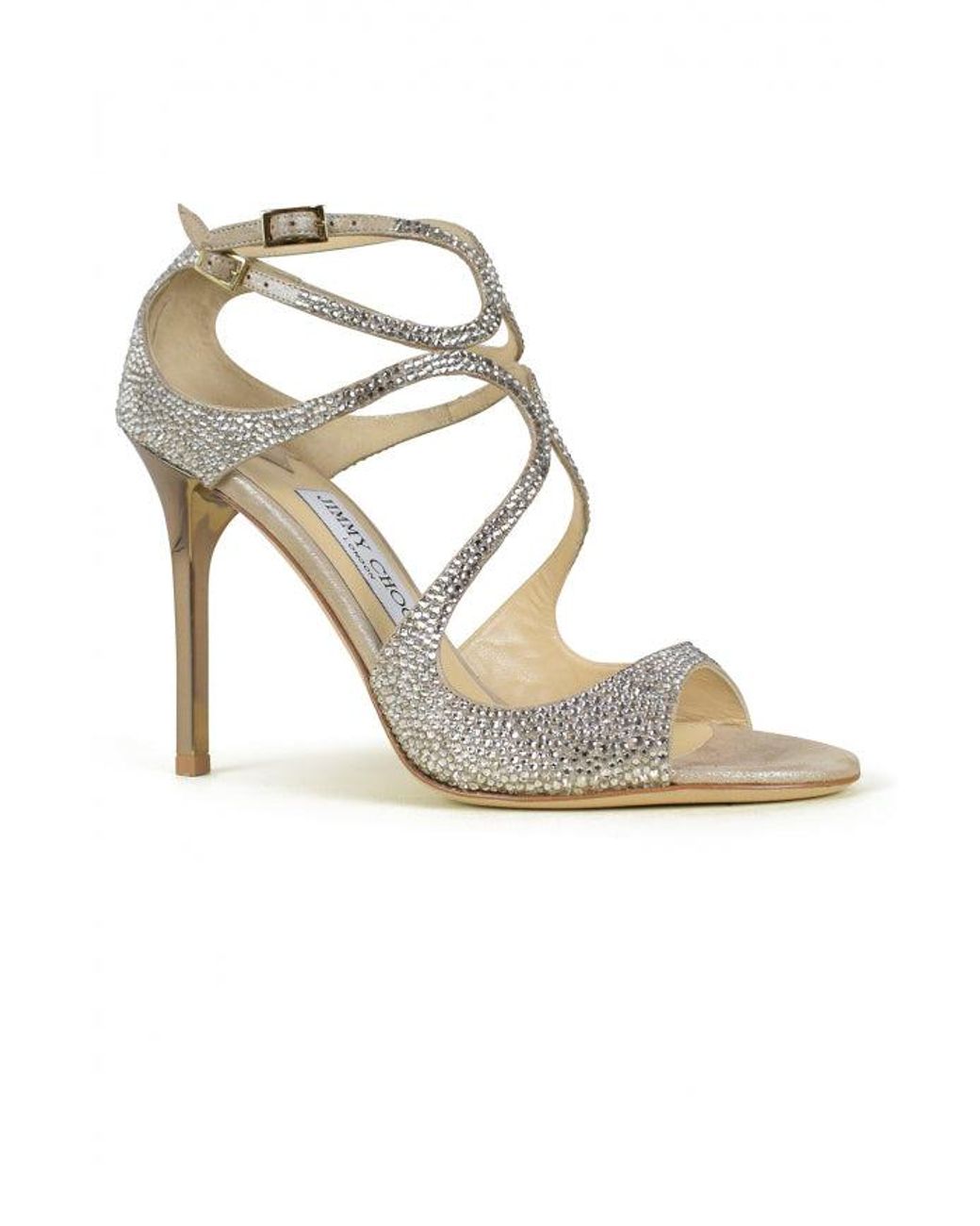 Jimmy Choo Metallic Lang Sandals