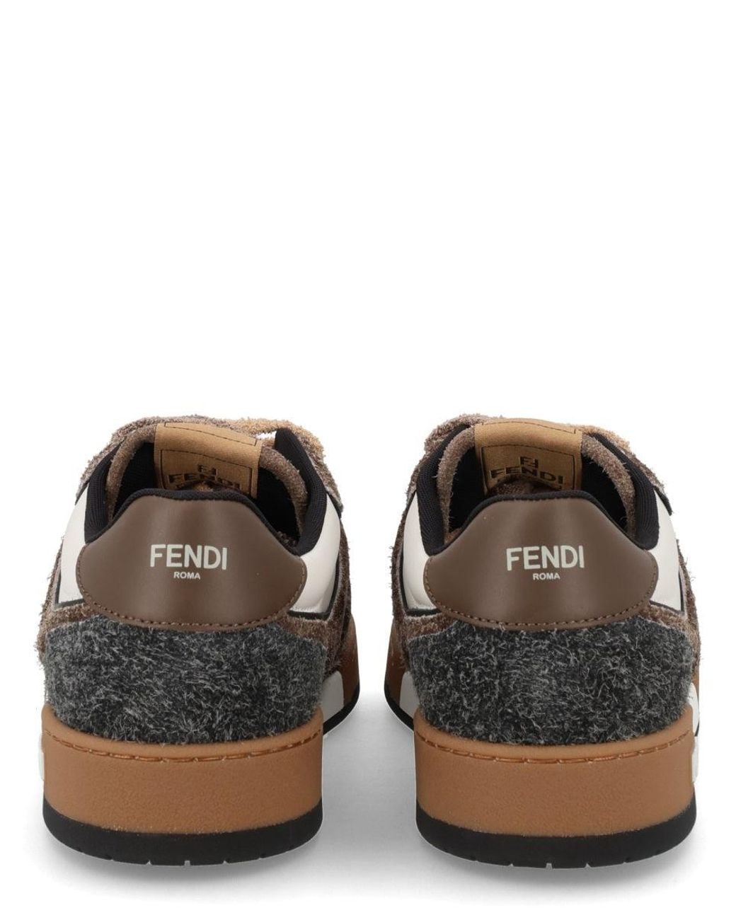 Fendi Brown Sneaker Match"