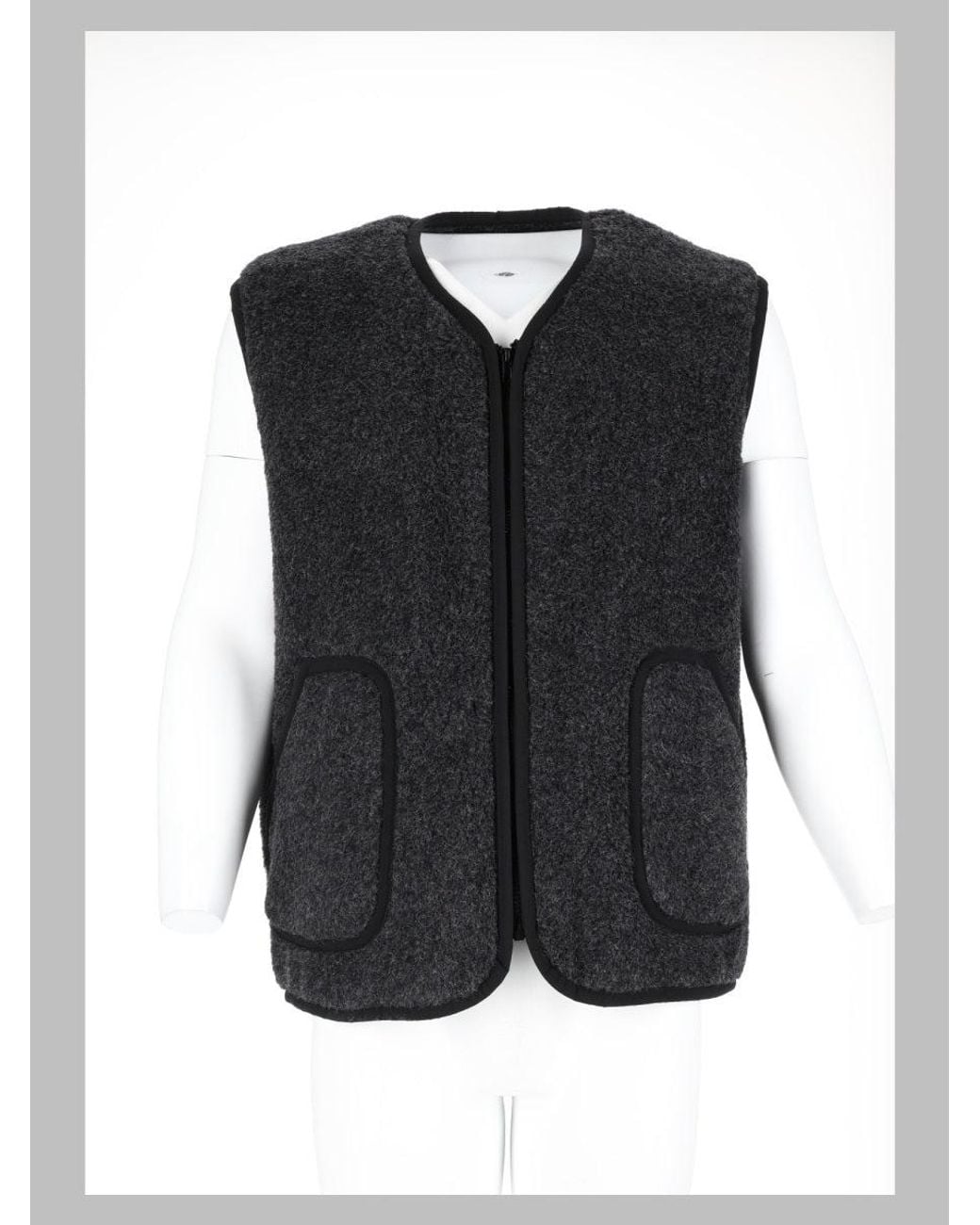 AMISH Black Vest for men