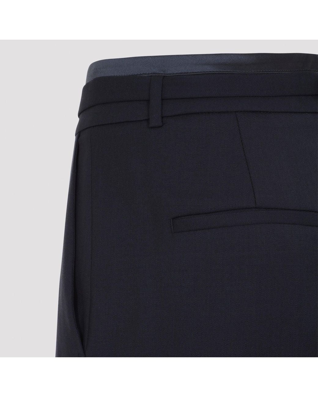Peserico Blue Belted Pants