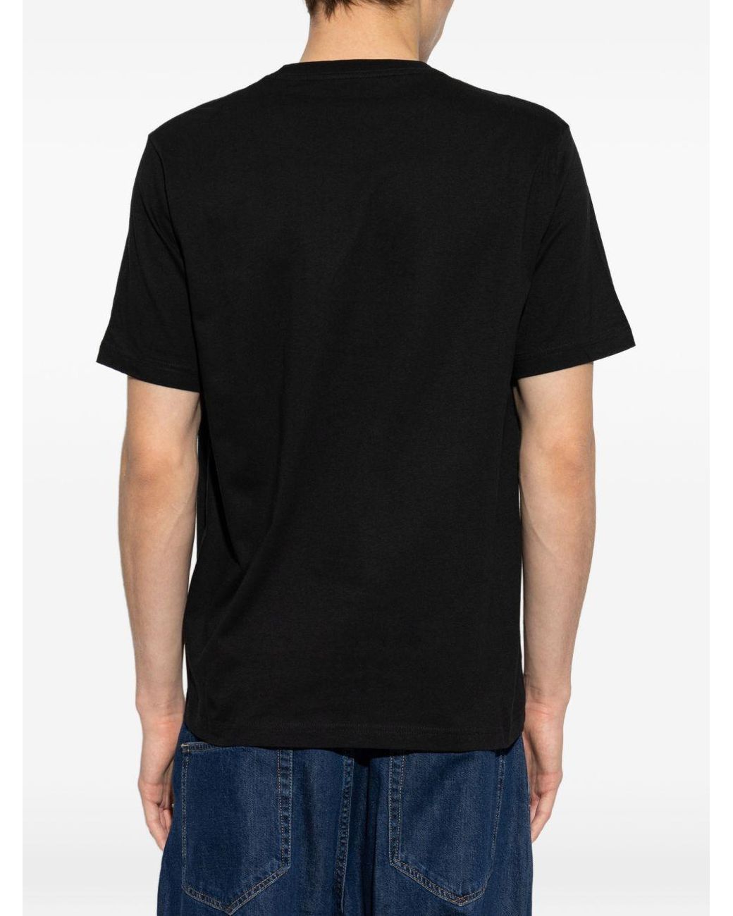 Paul Smith Black A Row Cotton T Shirt