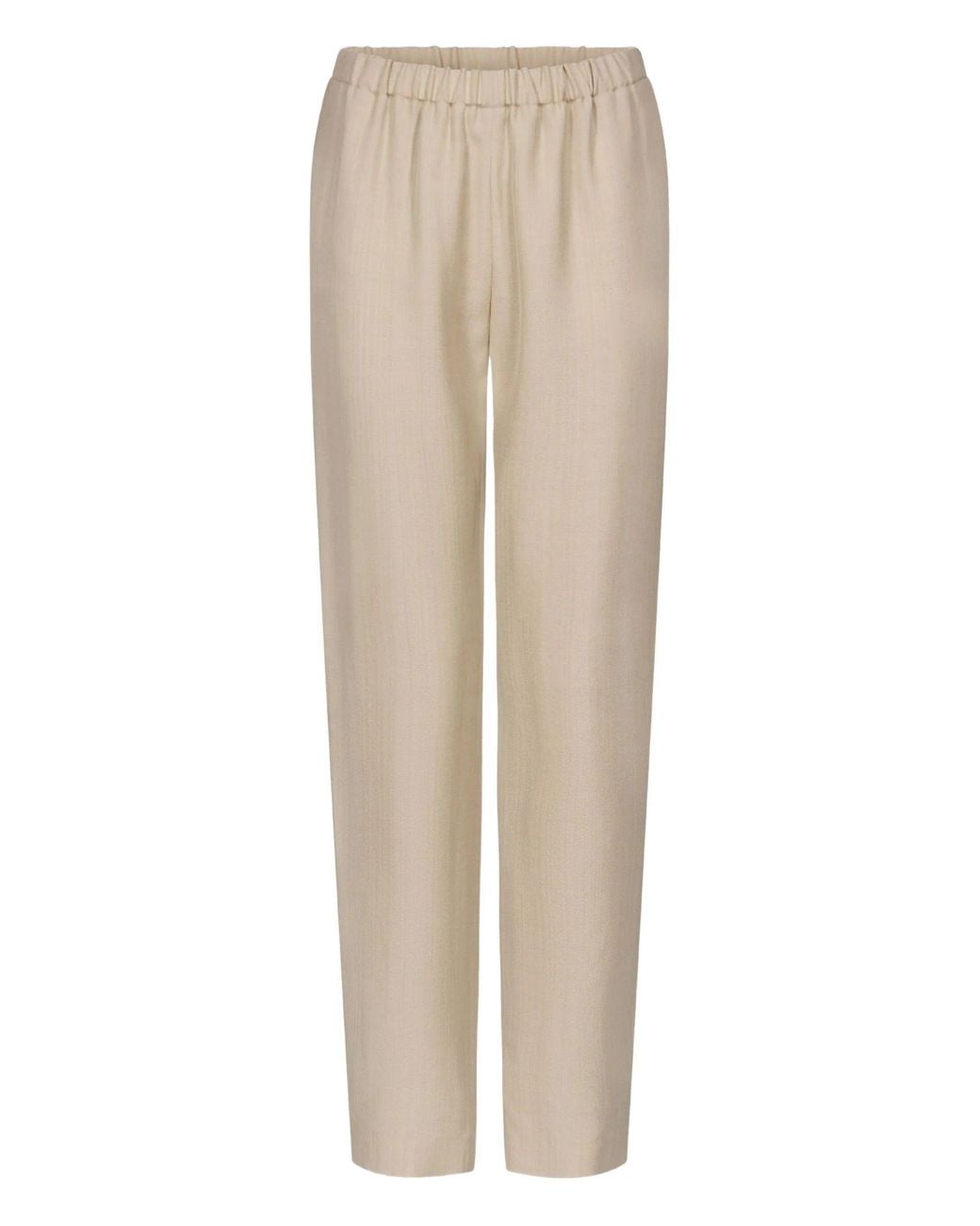 Loulou de Saison Natural Scot Straight Leg Pants