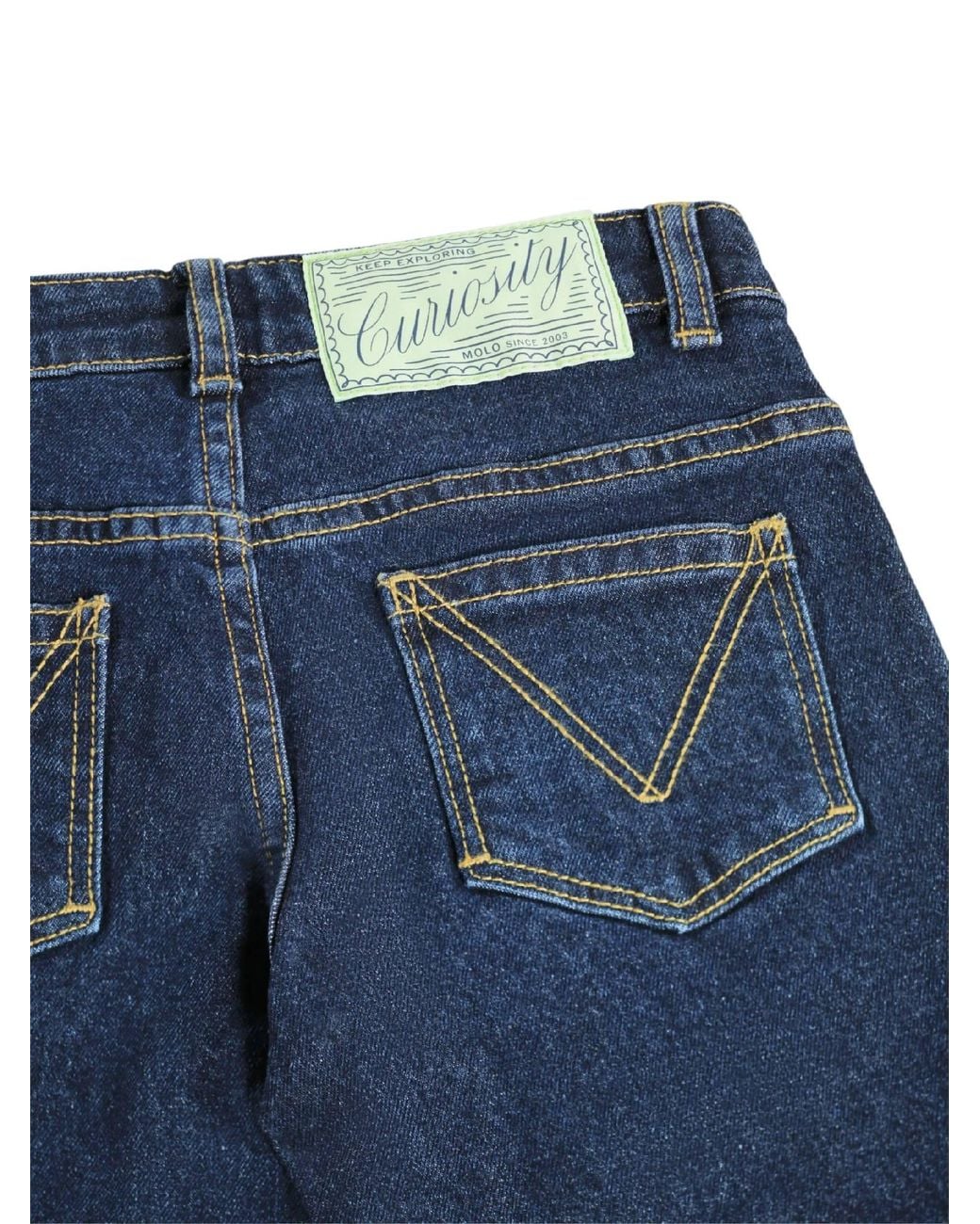 Molo Blue Asta Woven Pants