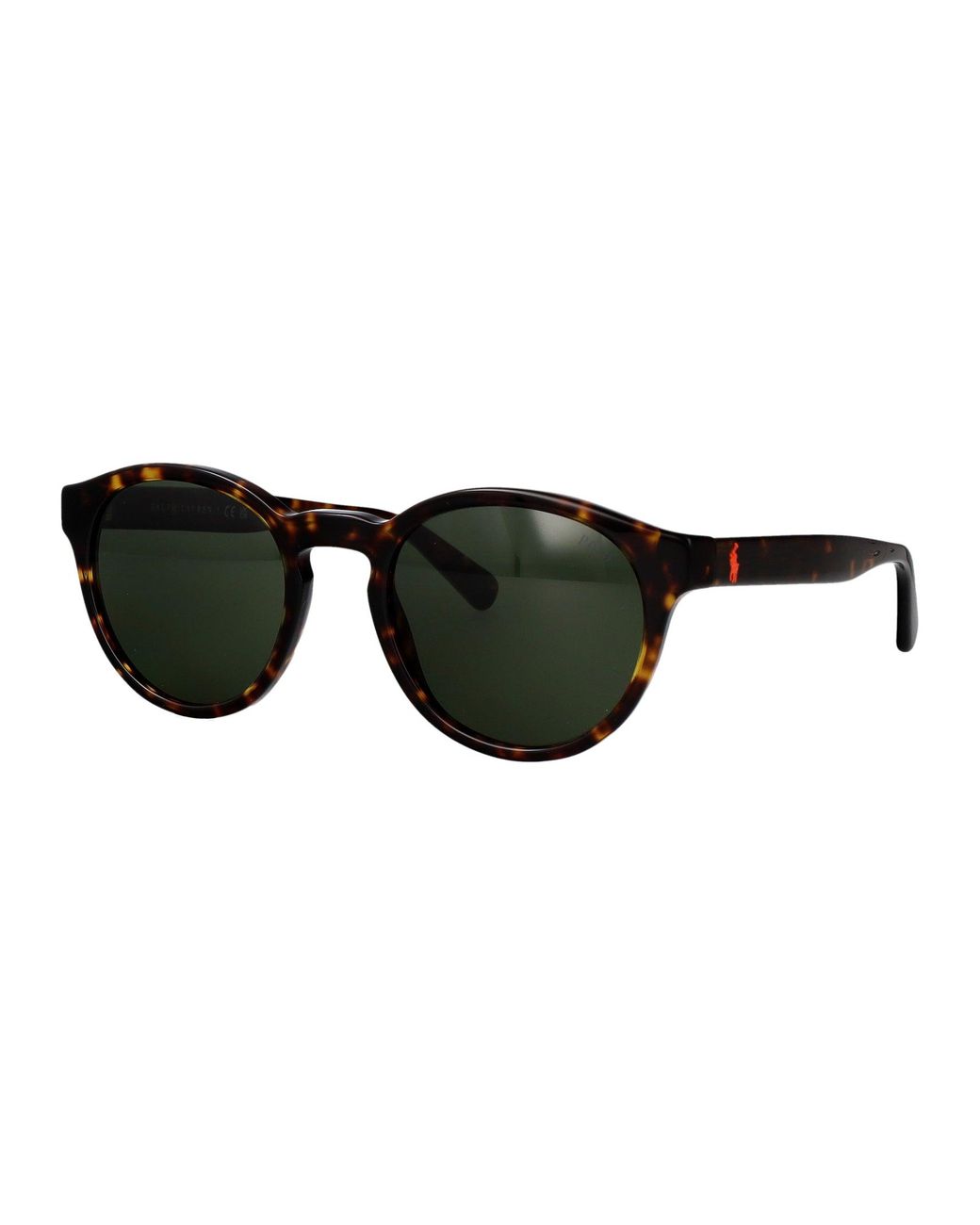 Polo Ralph Lauren Black Round Sunglasses 0 Ph4192 500371