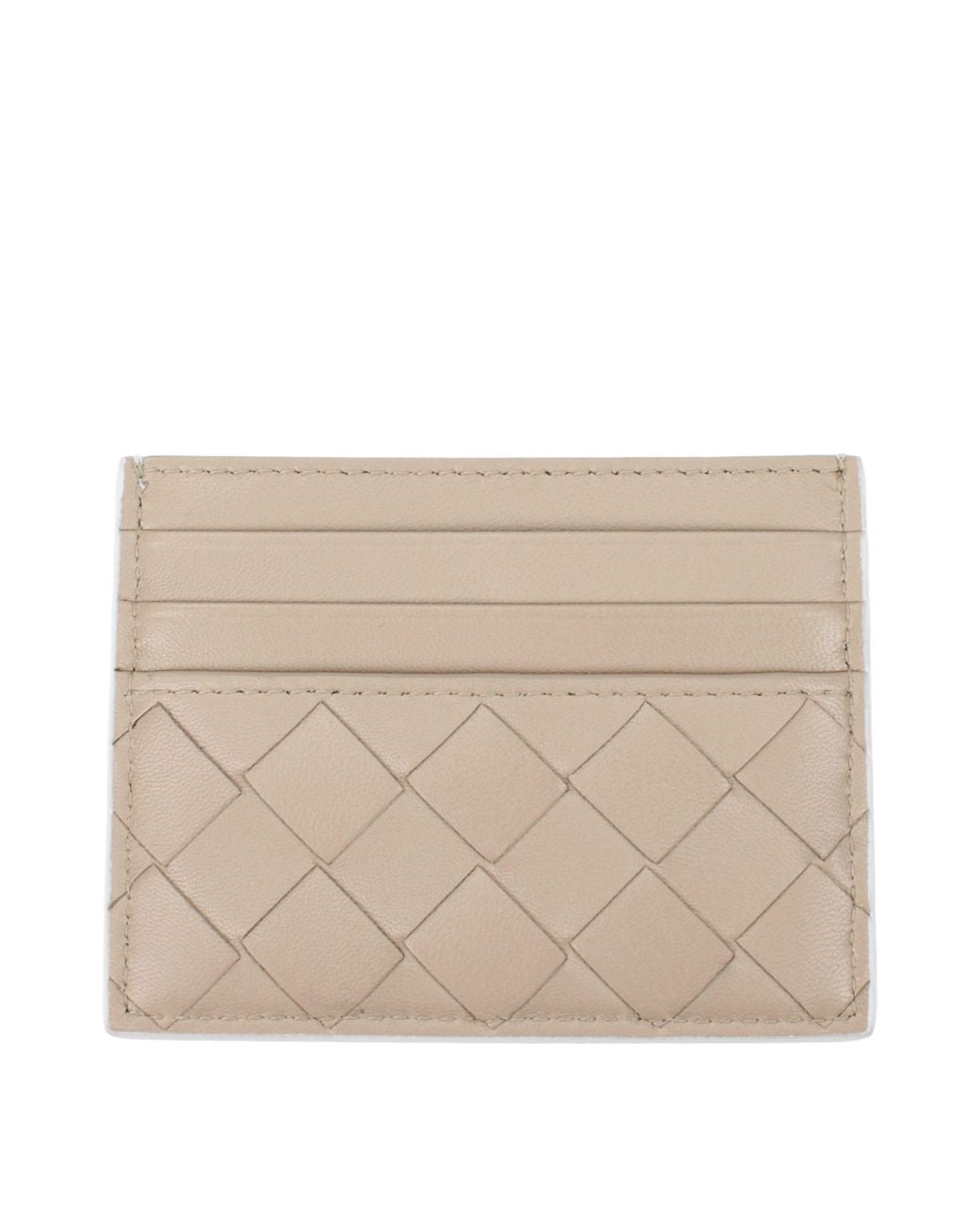Bottega Veneta White Ice Leather Document Holder