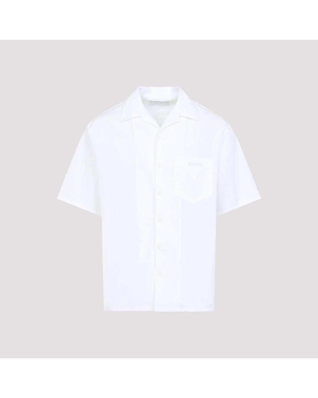 Prada White Ss Shirt for men
