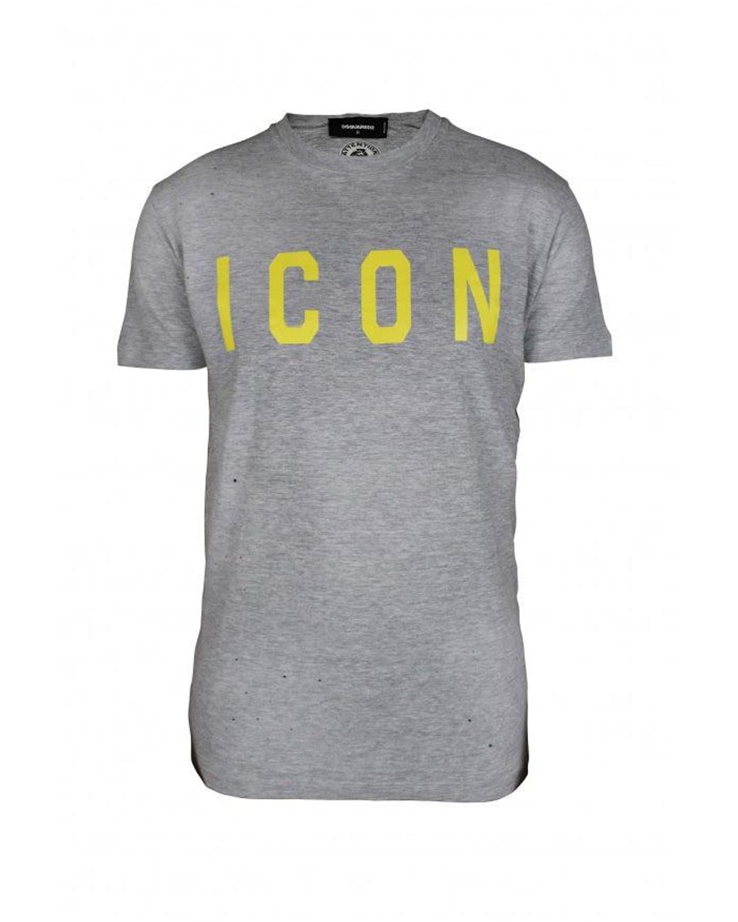 DSquared² Gray T Shirt Icon
