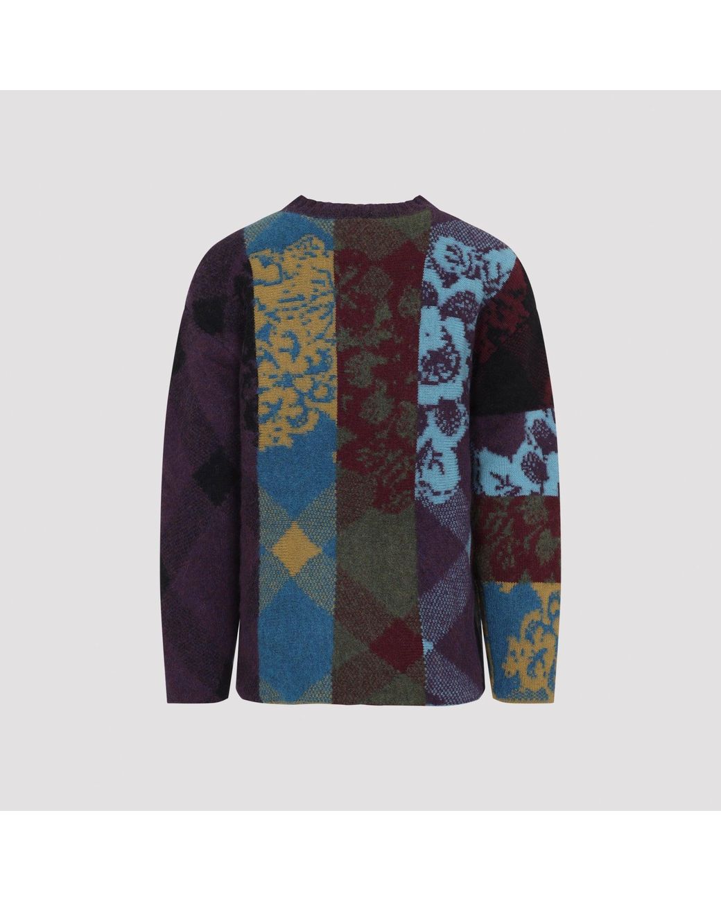Dries Van Noten Matadi Trui in het Blue voor heren