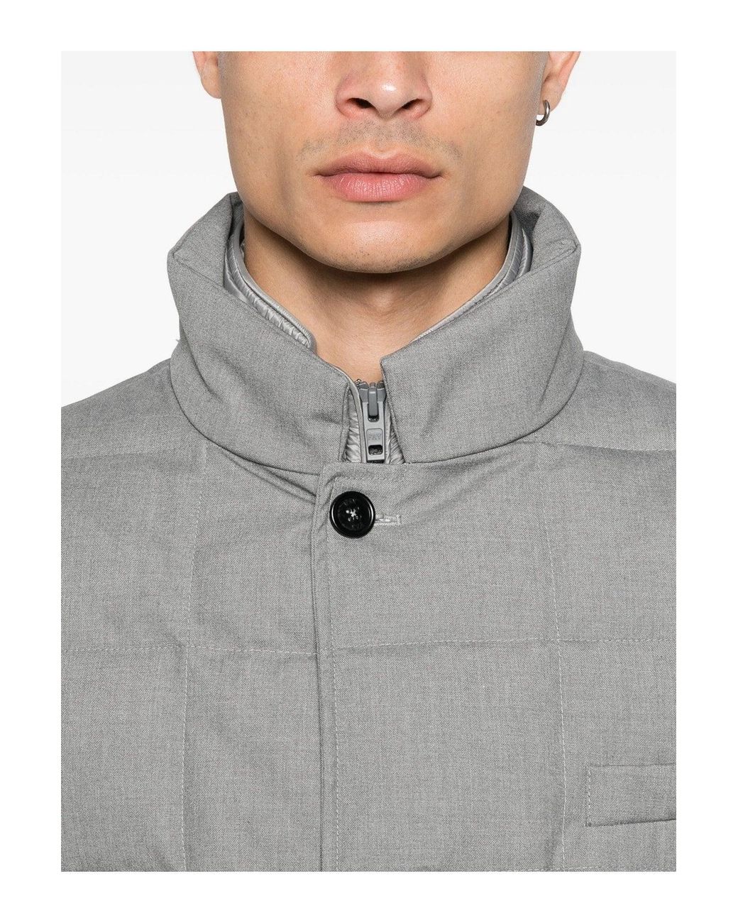 Vestes Gris Fay en coloris Gray